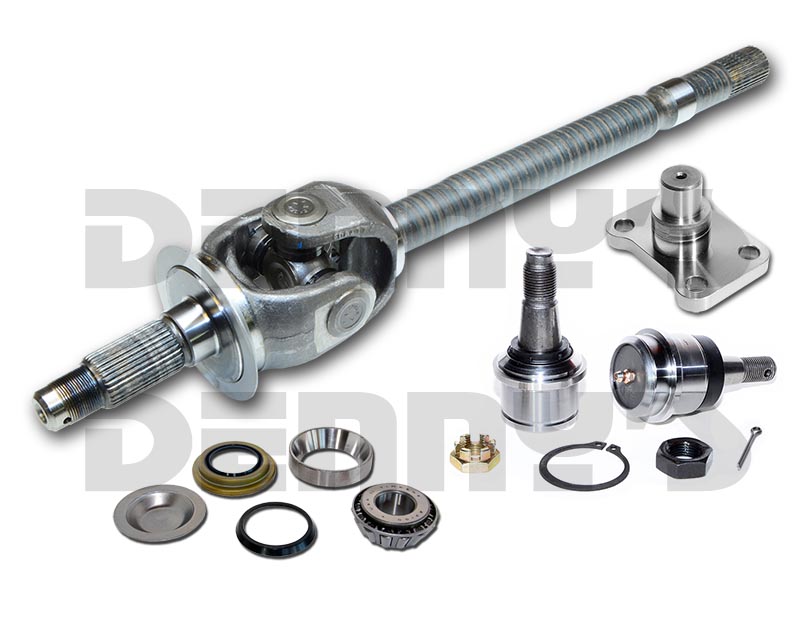 Axles, ball joints steering knuckle parts and more at Denny's Driveshafts