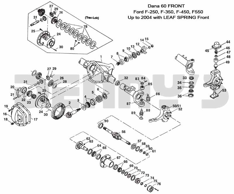 34 Ford F350 4x4 Front Hub Assembly Diagram - Wiring Diagram Database