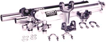 Denny's Street Rod Driveshafts in steel or aluminum