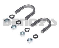 Dana Spicer 2-94-28X U-Bolt Set fits 1310 and 1330 Series with 1.062 caps