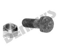 Dana Spicer 36326-2 Spindle Stud Bolt and Nut 3/8 - 24 fits 1969 to 1991 Chevy K5 Blazer, K10, K20, K30, GMC Jimmy, K15, K25, K35 front spindle all with DANA 44 front axle
