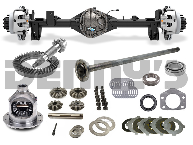 REAR Differential gears carriers bearing kits axles spider gear sets posi clutch plates and more at Denny's Driveshafts
