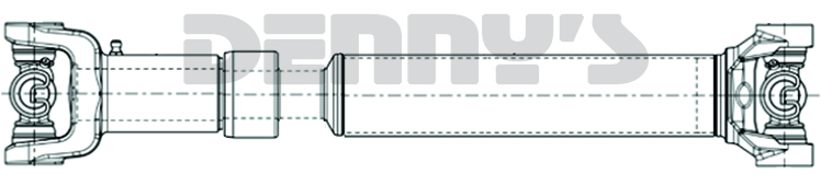 Custom built spline and slip driveshafts at Denny's Driveshafts