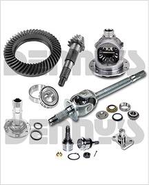 4WD Front axle-gear-differential