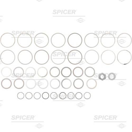 DANA 80 REAR - FORD - BEARINGS - SEALS - SHIMS