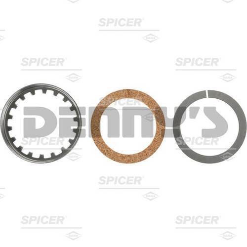 Fits SPICER with 2.676 inch diameter spline - Screw on Style