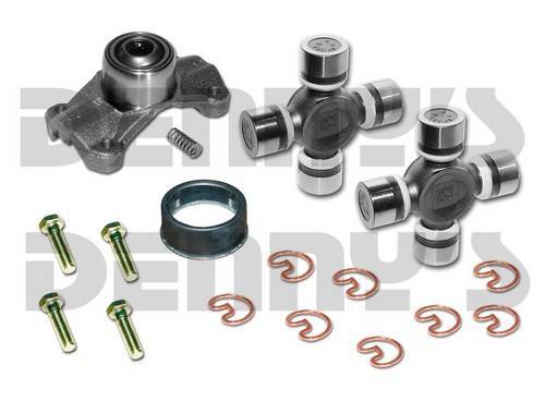 REBUILD KITS - Fits 3.625 x 1.062 TJ Rubicon - Centering Yoke / U-Joint KIT - ALL NON GREASEABLE 3.625 x 1.062 TJ Rubicon