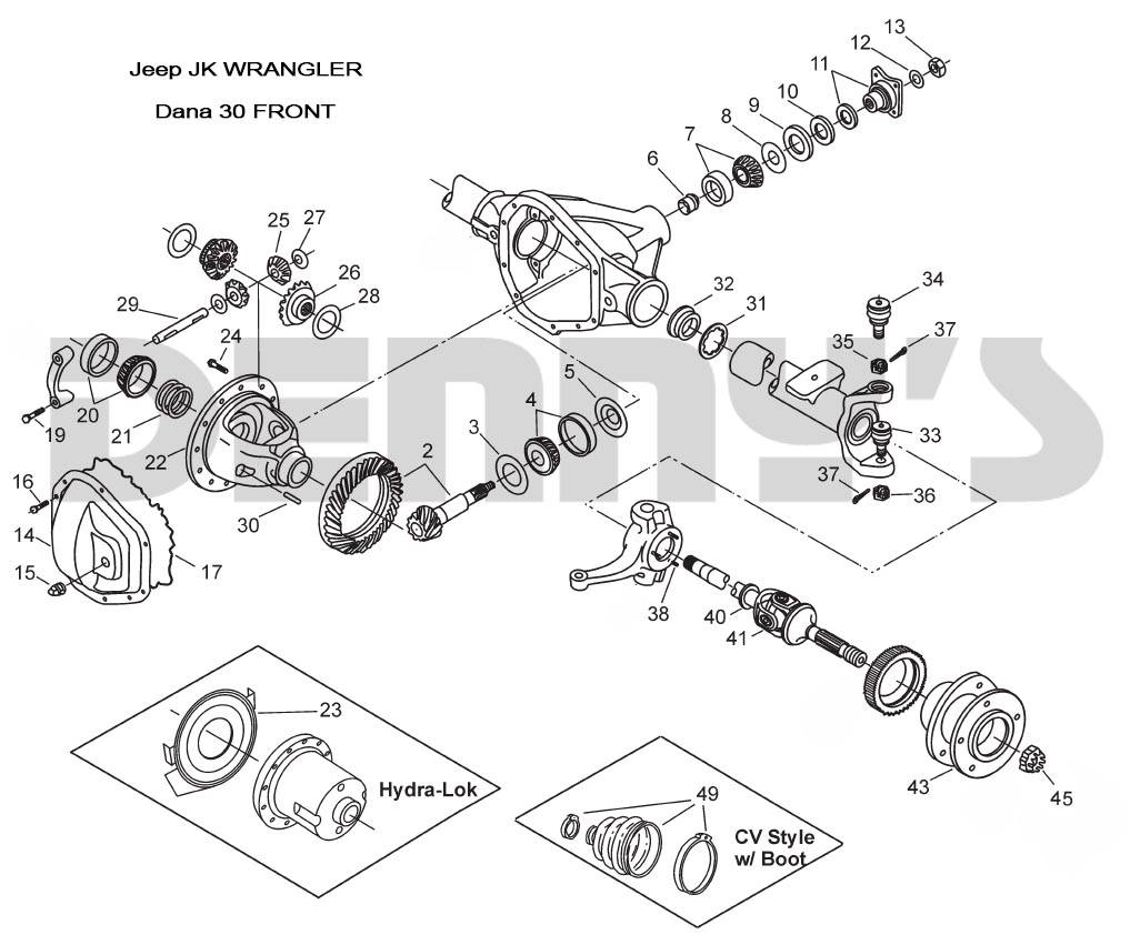 Set Of 2 Spicer 5-760X U-Joints – Front Axle For Dodge Ramcharger, Ram 1500 & 2500
