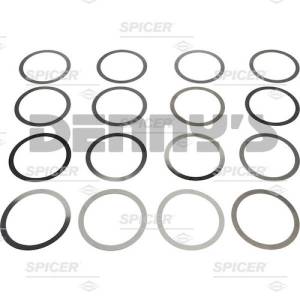 Dana Spicer 701007X shim kit for Dana 60, 61, 70 diff carrier