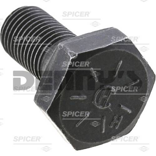Spicer - Dana Spicer 41221 RING GEAR BOLT 3/8-24 RH Grade 8 hex head fits Dana 30 front and rear ends