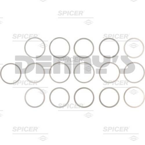 Spicer - Dana Spicer 10040466 SHIM kit for Diff Carrier Bearings 2018 and newer Jeep Wrangler JL Dana 35 REAR
