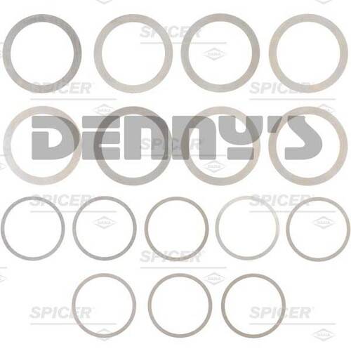 Spicer - Dana Spicer 10040476 Shim Kit for Differential Carrier Bearings Dana 44 AdvanTEK Front and Rear end