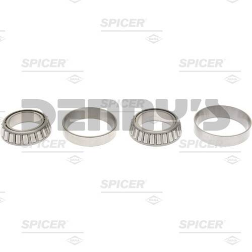 Spicer - Dana Spicer 10063464 Differential Bearing Set (2) Roller Bearings (2) Races 2018 and newer Jeep Wrangler JL Dana 35 REAR