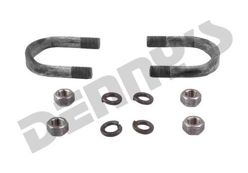 Spicer - Dana Spicer 3-94-28X U-Bolt Set fits 1.375 bearing cap diameter 1.914 CL on 1480/1550 Series u-bolt style transmission, transfer case and differential pinion yokes