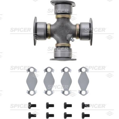 Spicer - Dana Spicer 5-3252X Universal Joint 1500 series bearing plate style 4.562 x 1.562