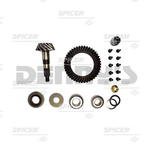 Spicer - Dana Spicer 707344-2X Ring and Pinion Gear Set Kit 3.07 Ratio fits Dana 30 front diff Jeep TJ