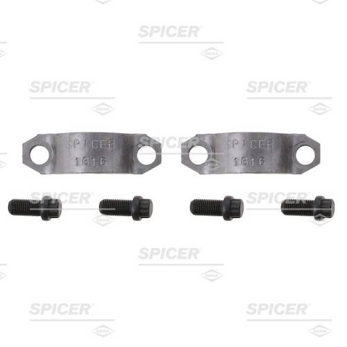 Spicer - Dana Spicer 90-70-28X strap and bolt set fits SPL90/SPL100 series yokes