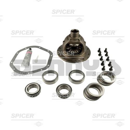 Spicer - Dana Spicer 708216 DANA 44 LOADED Open Standard Carrier Kit fits 2003 to 2006 Jeep TJ with 3.73 and DOWN ratio gears with 30 spline axles drilled for 7/16 ring gear bolts - FREE SHIPPING