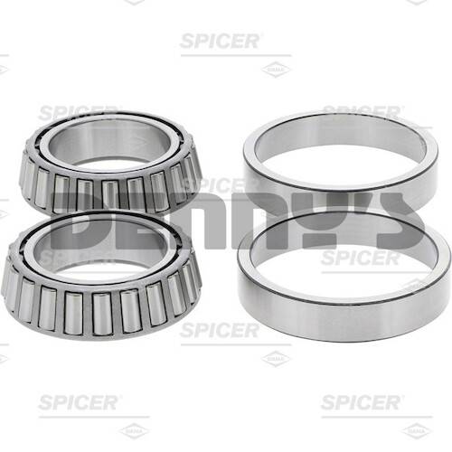 Spicer - Dana Spicer 2005082 Bearing Kit fits Dana 44 Rear diff carrier (2) JLM104948 (2) JLM104910 for 2005 to 2010 Jeep WK, WK SRT8, XK