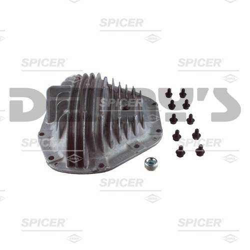 Spicer - Dana Spicer 2013834 Finned Aluminum Differential Cover Kit for Dana 80 rear end fits Chevy, GMC, Dodge, RAM and Ford