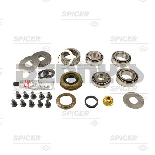 Spicer - DANA SPICER 2017101 Differential Bearing Master Kit Fits 2003 to 2006 Jeep Wrangler TJ with Dana 44 FRONT with AIR LOCKER