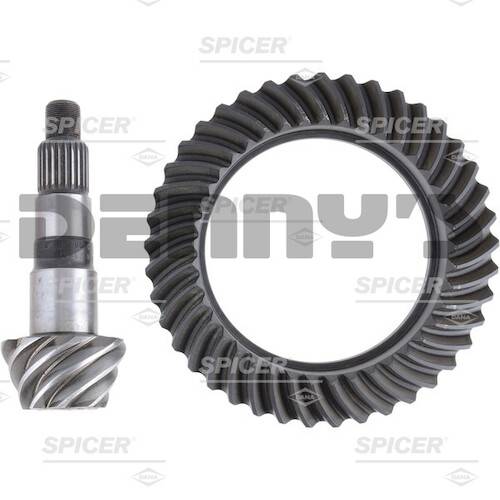 Spicer - Dana Spicer 2019752 Ring and Pinion Gear set 5.13 ratio (41-8) fits 2007-2018 Jeep JK Rubicon Dana 44 FRONT Reverse rotation