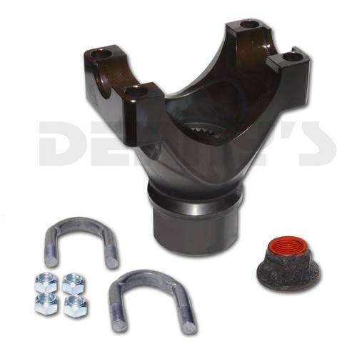 ZDDS2 - 9525874 CHROMOLY Pinion Yoke KIT 1350 series 28 splines 4 inches tall fits Ford 9 inch with LARGE bearing pinion support 3.625 x 1.188 u-joint