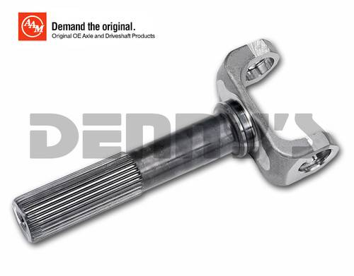 AAM - AAM 40137666 external spline yoke shaft 1.378-32 splines fits 1410/1415 series u-joint