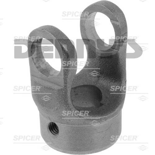 Spicer - DANA SPICER 10-4-163 PTO End Yoke 1.062 inch Round Bore with .250 Key 1000 Series