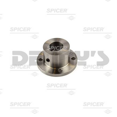 Spicer - Dana Spicer 2-1-1313-4 PTO Companion Flange 1.250 inch Round Bore with 0.312 Keyway, 3.125 Bolt Circle, 2.375 female pilot