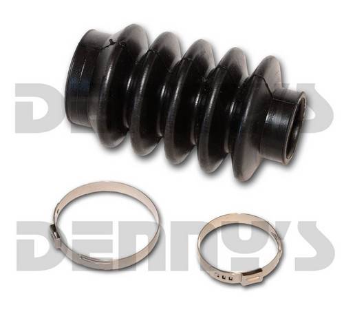 Spicer - DANA SPICER 212010X Rubber Dust Boot 1.230 ID x 1.670 ID x 4.070 inches long 4 Bellows for spline and slip yoke style driveshaft fits 1350 and 1410 series