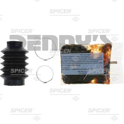 Spicer - Dana Spicer 212112X Boot Kit 1.060 in. x 1.600 in. x 4.00 inches long
