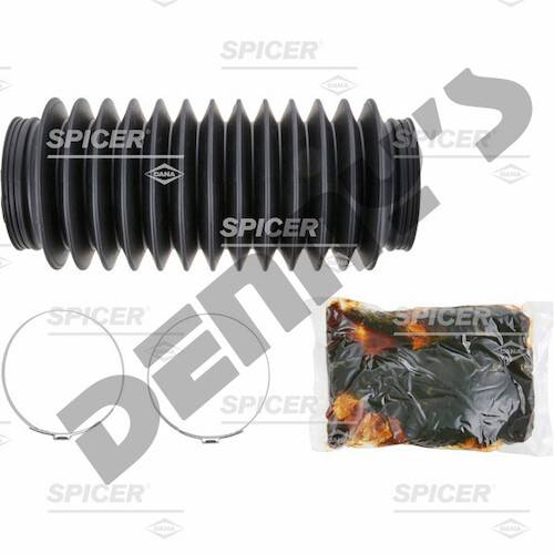 Spicer - Dana Spicer 212146X Boot Kit 2.768 x 2.768 x 10.331 long for SPL70, SPL100 series driveshafts