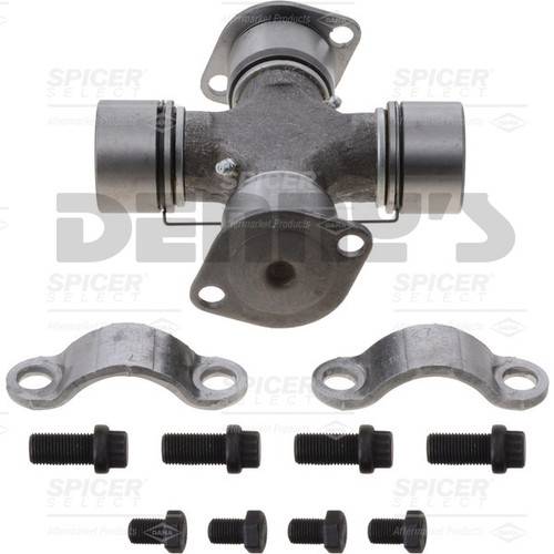 Spicer SELECT - Spicer SELECT 25-675X Universal Joint 1710 Series fits HALF ROUND Driveshaft yoke