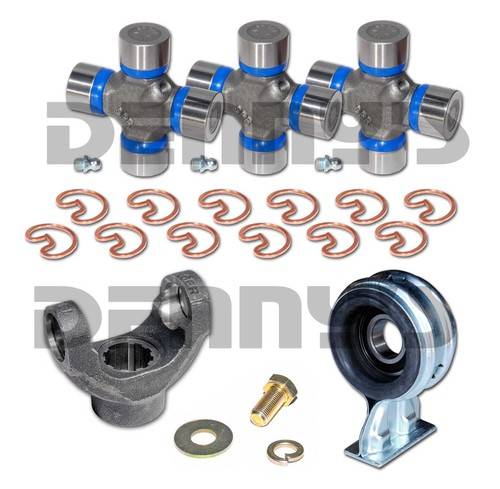 Dennys - 5864KT2 Deluxe Driveshaft Rebuild Kit for 58-64 Chevrolet Cars and 55-72 C10 Trucks