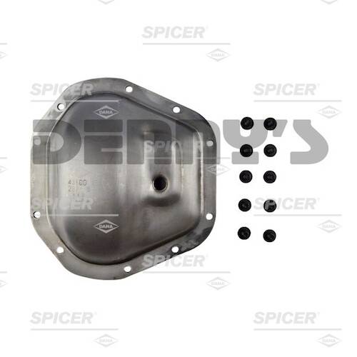 Spicer - Dana Spicer 707233X Diff Cover stamped steel for 1981 to 1988 Chevy Dana 60 Front or Rear and 1988 to 1998 Ford F350 Dana 60 Front