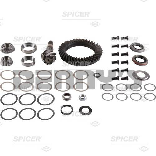 SPICER - FACTORY DIRECT - Dana Spicer 708123-4 Ring and Pinion Gear Set Kit 4.88 Ratio (39-08) Dana 60 Reverse Rotation Front 2000 to 2011 FORD F350, F450, F550 - FREE SHIPPING