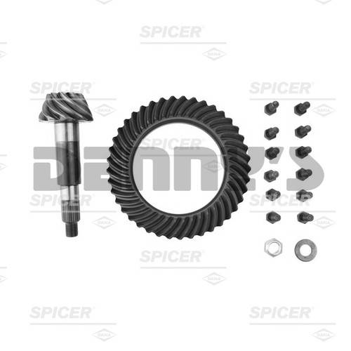 Spicer - Dana Spicer 76047-5X Ring and Pinion Gear Set Kit with hardware 4.10 Ratio (41-10) Dodge W200 - W350 with Dana 60 Rear axle