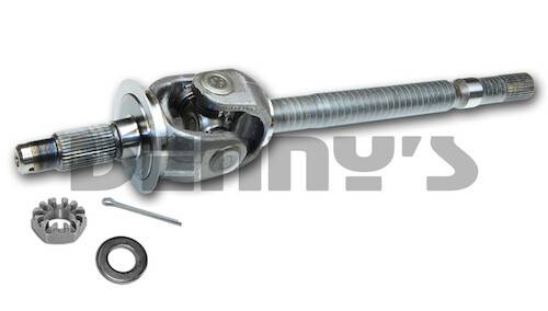 Spicer - C726-40F Complete LEFT SIDE Axle Assembly with hardware fits 2000, 2001, 2002 DODGE Ram 2500HD, 3500 with DANA 60 DISCONNECT Front Axle - 32 spline inner, 33 spline outer