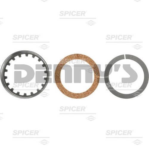 Spicer - Dana Spicer D5C Screw on Dust Cap and Seal kit fits 1610 series 2.676-18 slip yokes