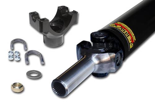 Dennys - NR-3.5PRO Mopar 3.5 inch Nitrous Ready Driveshaft PRO PACKAGE