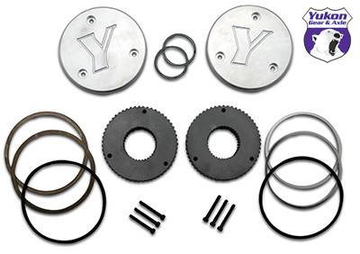 YUKON Gear and Axle - Yukon YHC50002 drive flange kit for Dana 44, 30 spline outer stubs. Non-engraved caps.