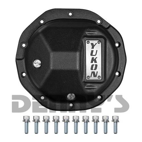 YUKON Gear and Axle - Yukon YHCC-GM8.5-S Nodular Iron Differential Cover with 5/16 bolts for GM 8.5 inch 10 bolt rear ends 1972-1998