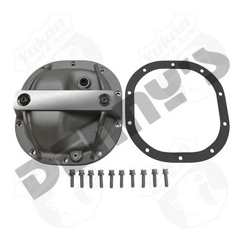 YUKON Gear and Axle - Yukon YP C3-F8.8-B low profile TA HD Aluminum rear Cover fits Ford 8.8 inch rear