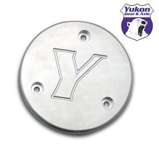 YUKON Gear and Axle - Yukon YP DFC-LG-Y Dana 60 Drive Flange Cap, Yukon Engraved