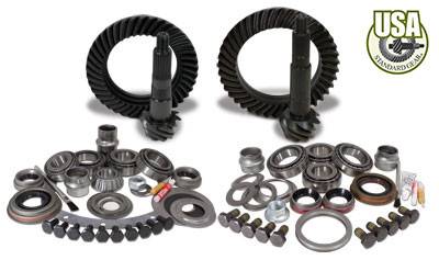 YUKON Gear and Axle - USA Standard ZGK002 USA Standard Gear and Install Kit package for Jeep XJ and YJ with D30 front and Model 35 rear, 4.88 ratio.