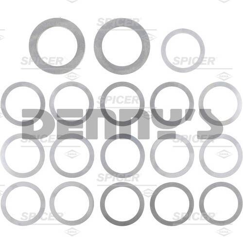 Spicer - Dana Spicer 2015139 Shim Kit for differntial carrier bearings fits Jeep Dana 35 Rear