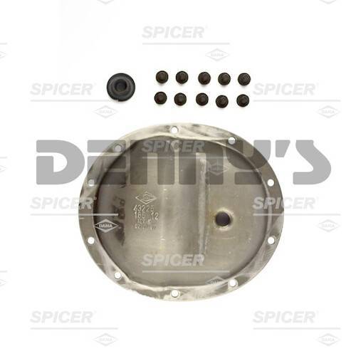 Spicer - Dana Spicer 74208X Steel Differential COVER with Rubber fill plug for Jeep Dana 35 Rear