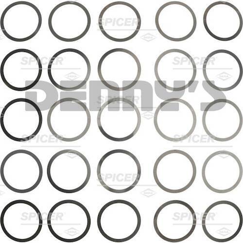 Spicer - DANA SPICER 708035 Differential Carrier bearing SHIM KIT for Dana 70, 80 - See number 21