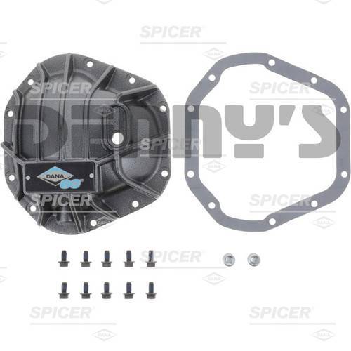 Spicer - Dana Spicer 10024090 Nodular Iron Gray powdercoat Diff Cover Kit fits Front/Rear Dana 60 fits 1954 to 2018